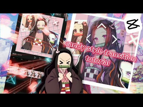 candy style transition tutorial/capcut tutorial