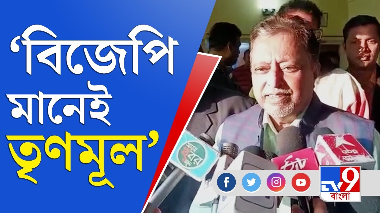 ভারতীয় জনতা পার্টি মানেই তৃণমূল: মুকুল রায় | Mukul Roy | Trinamool | BJP