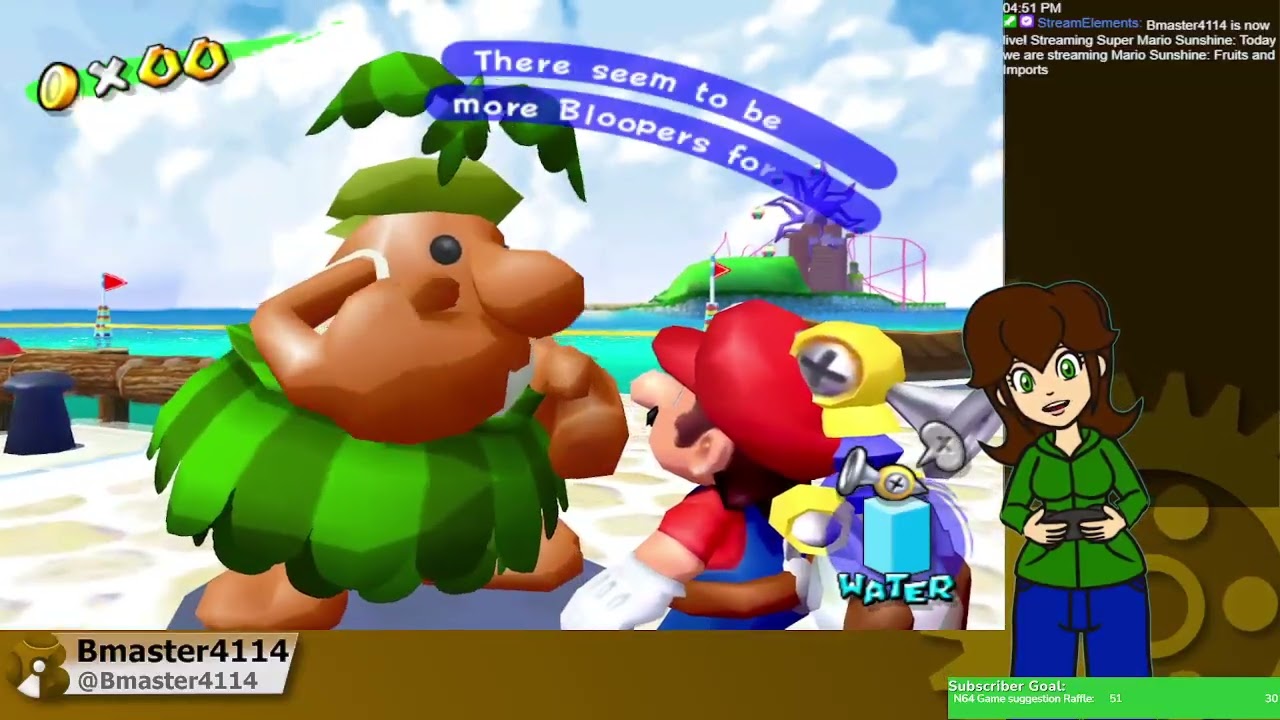 Let's Play Mario Sunshine Fruits and Imports
