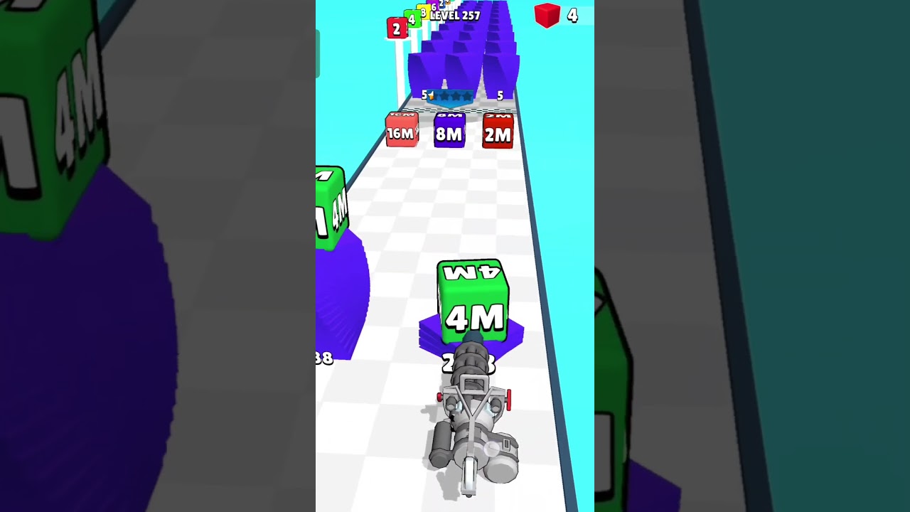Gun Up 2048 level 257 | 