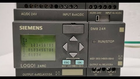 "XNOR" with 3 Inputs (Real LOGO!)