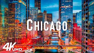 Chicago USA 🇺🇸 | Towering Skyscrapers, Lakeside Beauty &amp; Dynamic Cityscapes in 4K