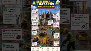 Critical Electrical Hazards Every Worker Must Know #safetytips #construction