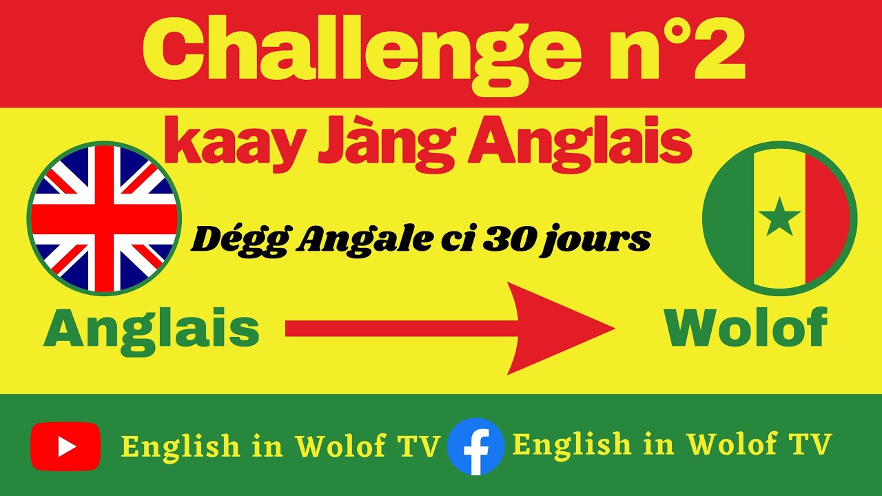 Challenge 2 : Baatu Angale yu bees / Des - YouTube