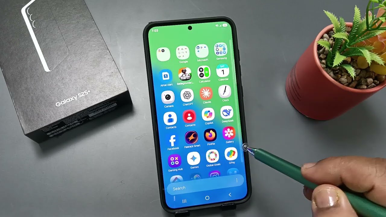 Samsung Galaxy S25/S25+/S25 Ultra | How to Change App Drawer Layout on Samsung Galaxy S25+