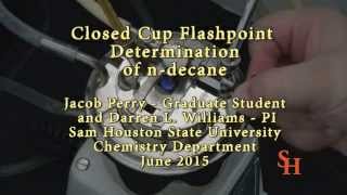 Flashpoint Determination of n-decane