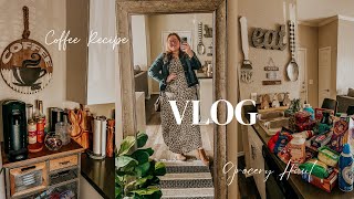 VLOG: Morning Routine, Coffee Recipe, Wellness Chit-Chat, Grocery Haul