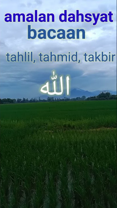amalan dahsyat bacaan tahlil, tahmid, takbir#airamayatv #amalan