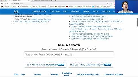 61A Fall 2020 Lecture 17 Video 1