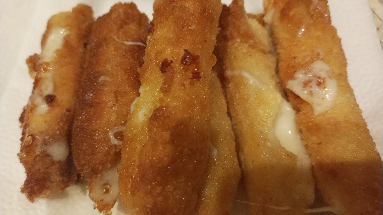 MOZARELLA CHEESE STICKS RECIPE YouTube