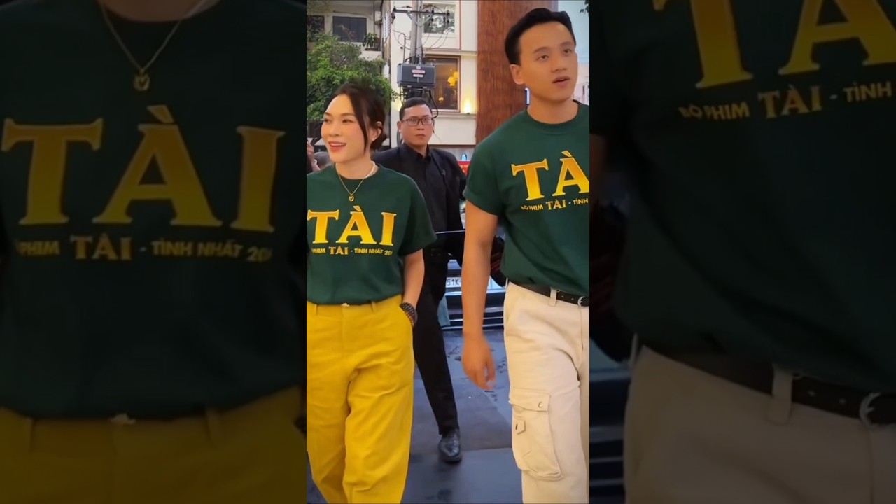 Mỹ Tâm, Mai Tài Phến mặc áo đôi cực đẹp tại cinetour Tài #mytam #giaitri #trending #viral#fyp#shorts