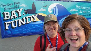 PORT TOUR: SAINT JOHN, NB Sea Caves, Fundy Trail Parkway, Reversing Rapids at Bay of Fundy