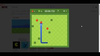 Google snake game wall fast: 25 Apples - 3 Apples in 19s 691ms