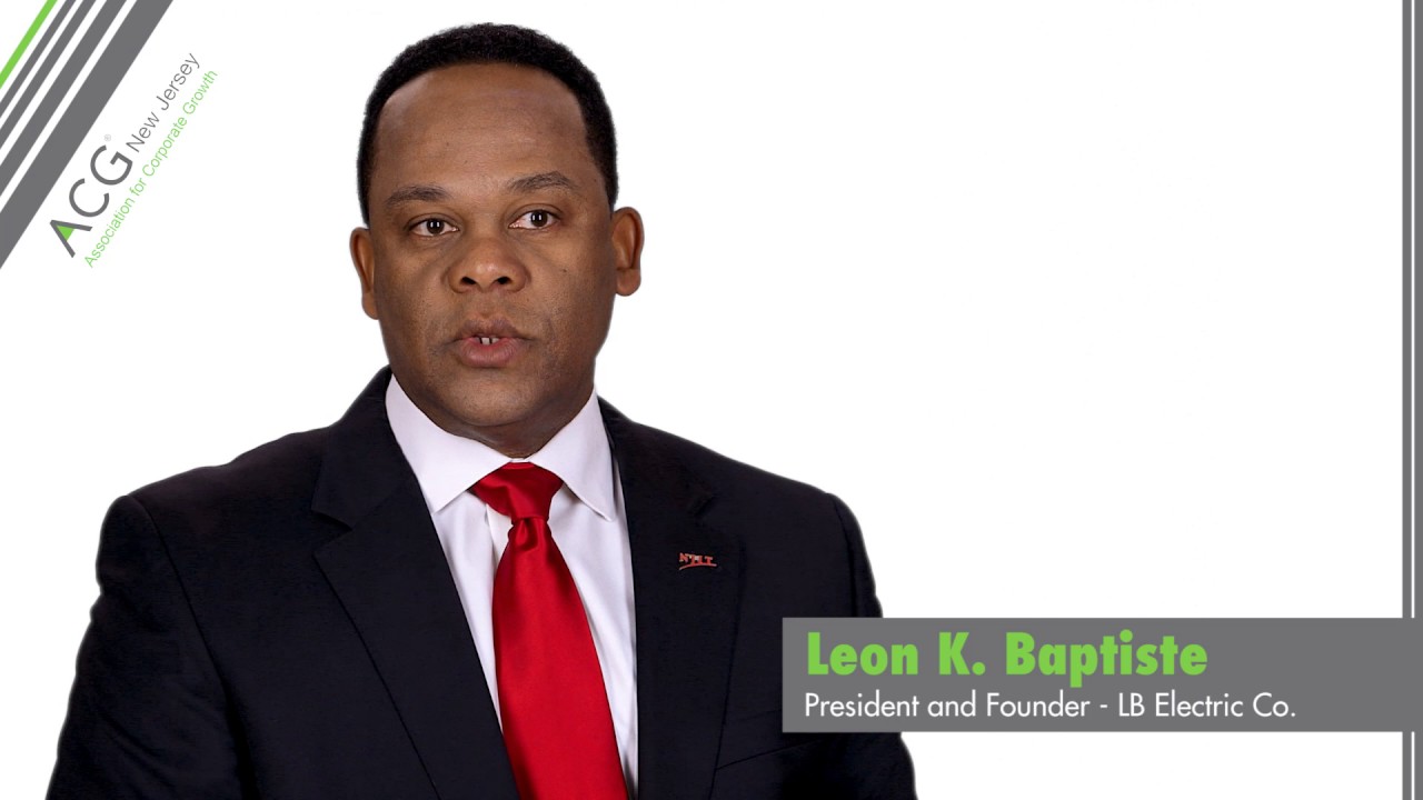 LB Electric Leon Baptiste ACG NJ Corporate Growth Conference