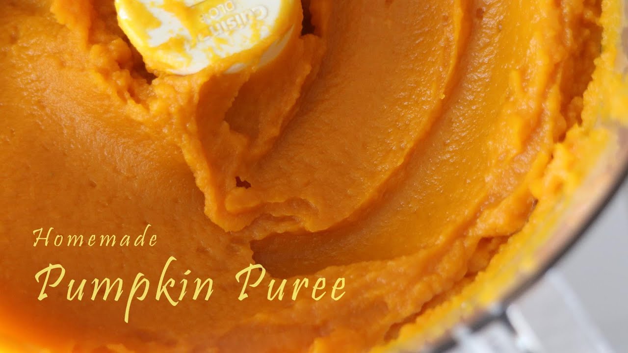 [ENG] 단, 1가지 재료! 가을 디저트, 필수 준비물! 단호박 퓨레 만들기(단호박 굽는 방법) How to make pumpkin puree  | 하다앳홈