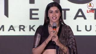 Heroine Tanya Ravichandran Cute Speech Vikramarka Pre Release Event Karthikeya Vanitha Tv