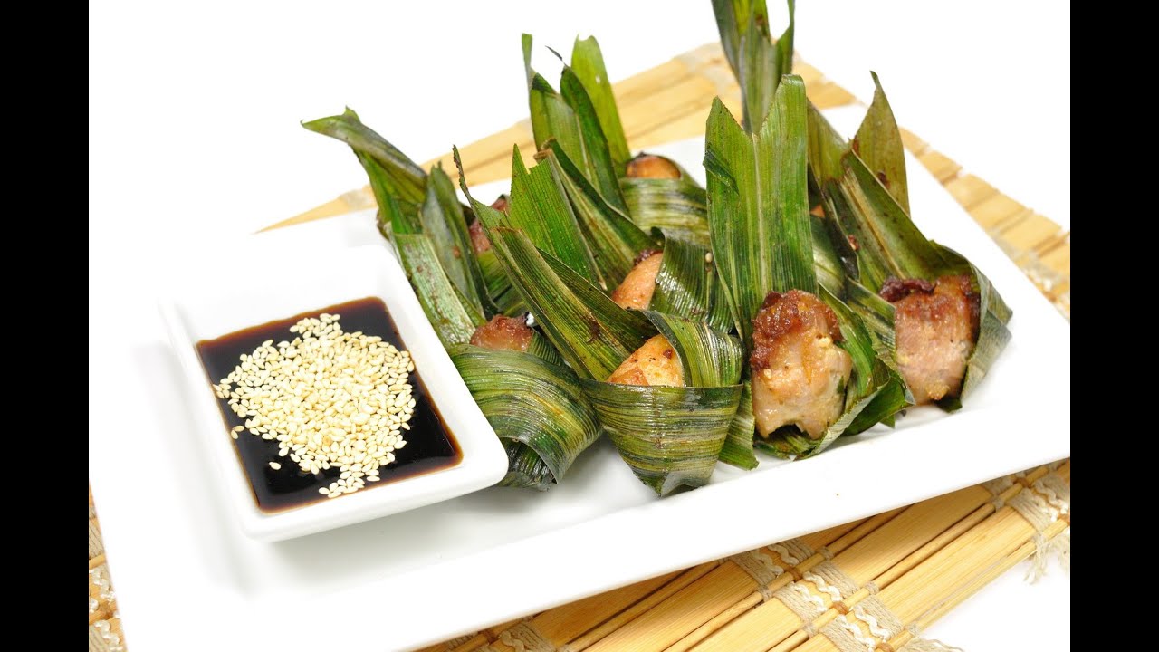 ไก่ห่อใบเตย