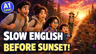 English Conversation Practice: Lost on a Mountain Trail! | A2-B1 screenshot 5
