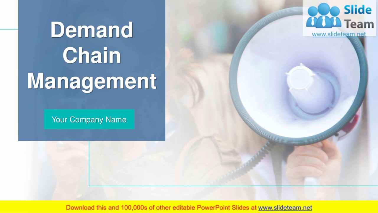 Demand Chain Management PowerPoint Presentation Slides - YouTube