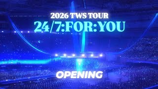 260628 투어스 콘서트 오프닝 2026 TWS TOUR ' 24/7:FOR:YOU' IN SEOUL