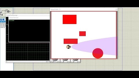 EVASOR DE OBSTACULOS MEJORADO EN PROTEUS CON PIC Y MIKROC  PARTE 2