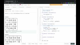 Leetcode 54: Spiral Matrix (Javascript)