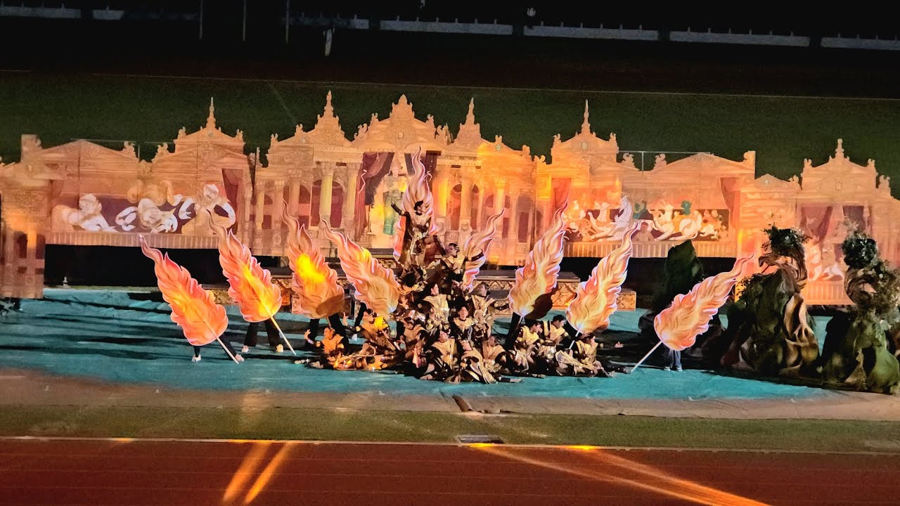 เชียร์หลีดเดอร์ คณะเทคโนโลยีการเกษตร ลาดกระบัง แคแสดสัมพันธ์ ครั้งที่24