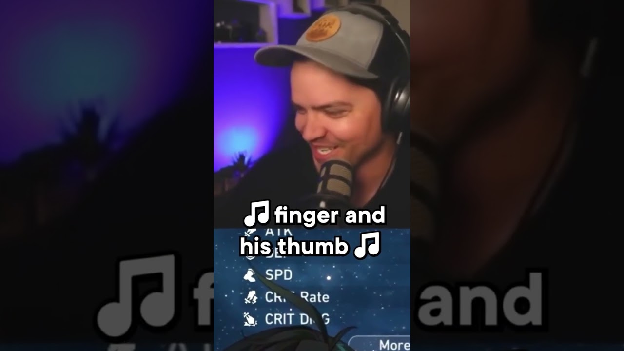 I pulled for Boothill with his VA and I couldn’t act normal… #genshinimpact #genshin #vtuber #clips