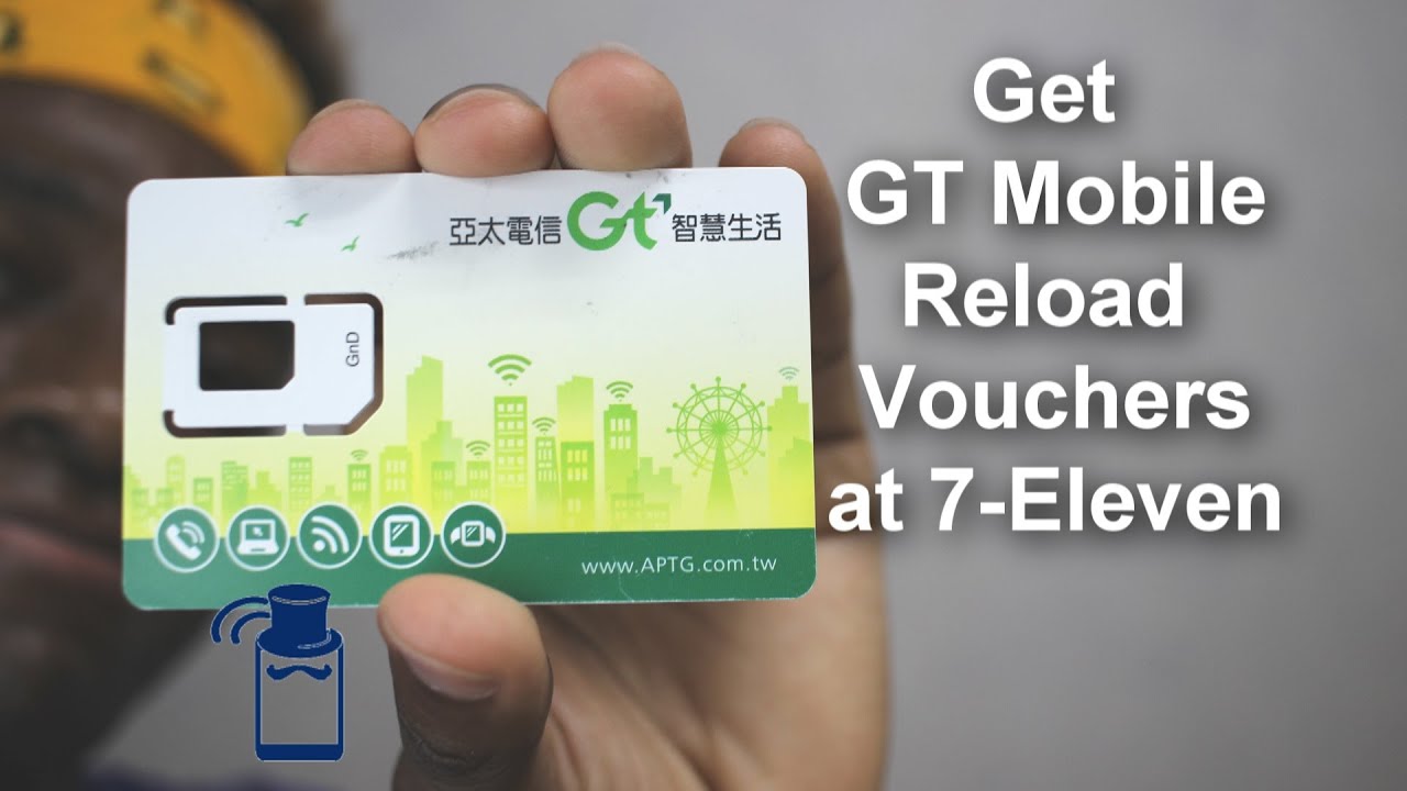 How to Get a GT Mobile Reload Voucher with 7-Eleven Ibon Machines 🇹🇼 - 亞太電信