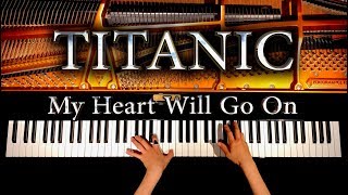 My Heart Will Go On - TITANIC - 4K60p - piano cover - CANACANA видео