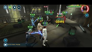 SWGOH - JMK (Padme datacron) Vs SLKR datacron
