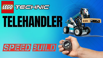 Lego Telehandler speed build - Lego technic 42133 fast build - Lego 2023 speed building