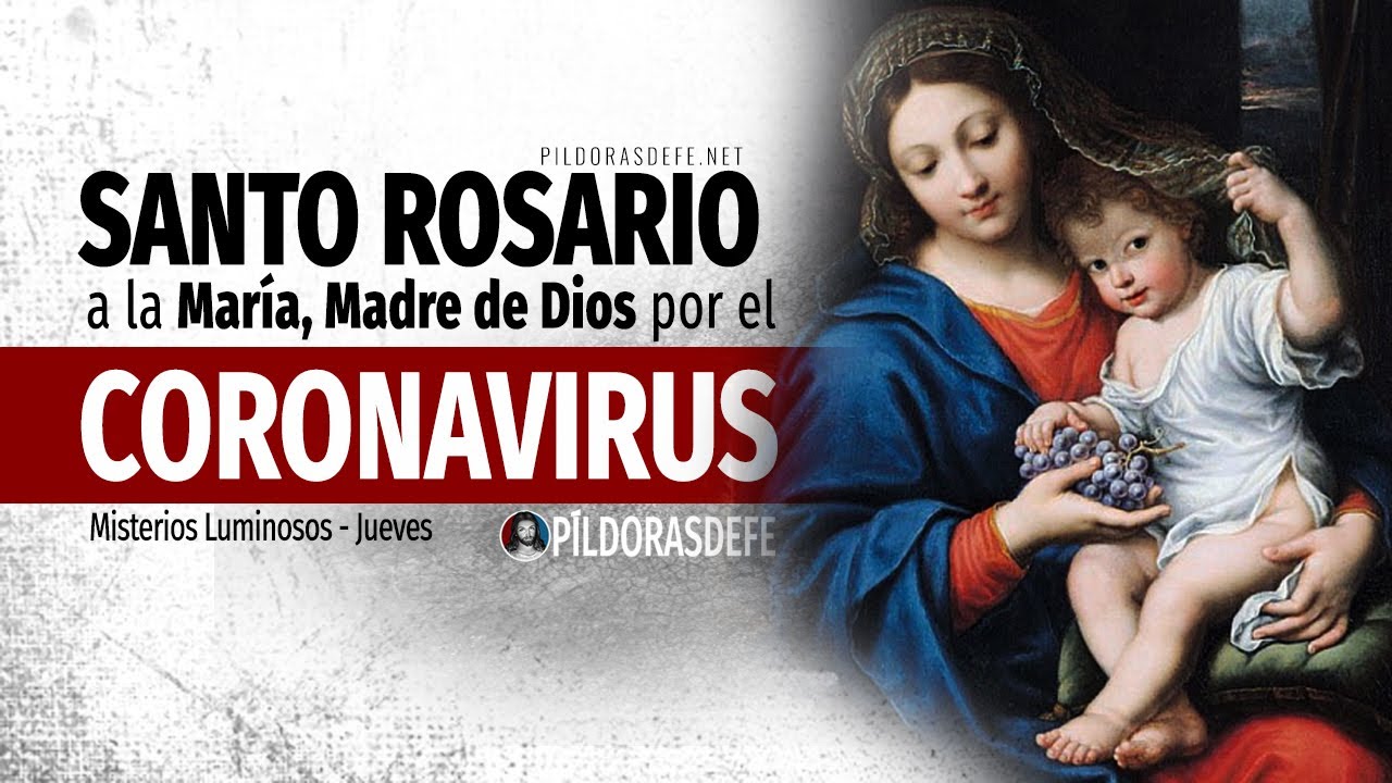 Santo Rosario de hoy 2 de Abril. Rosario mundial a María, Madre de Dios