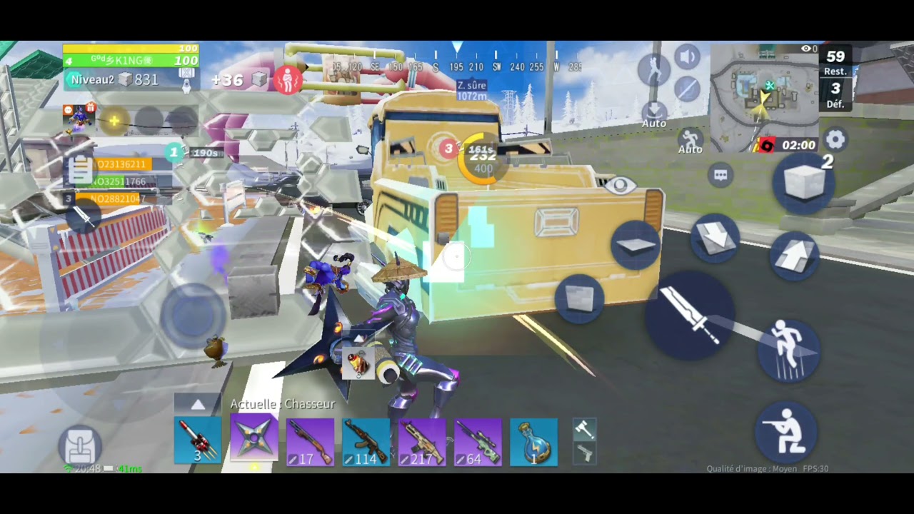 Solo vs squad Creative destruction (Android/Ios)