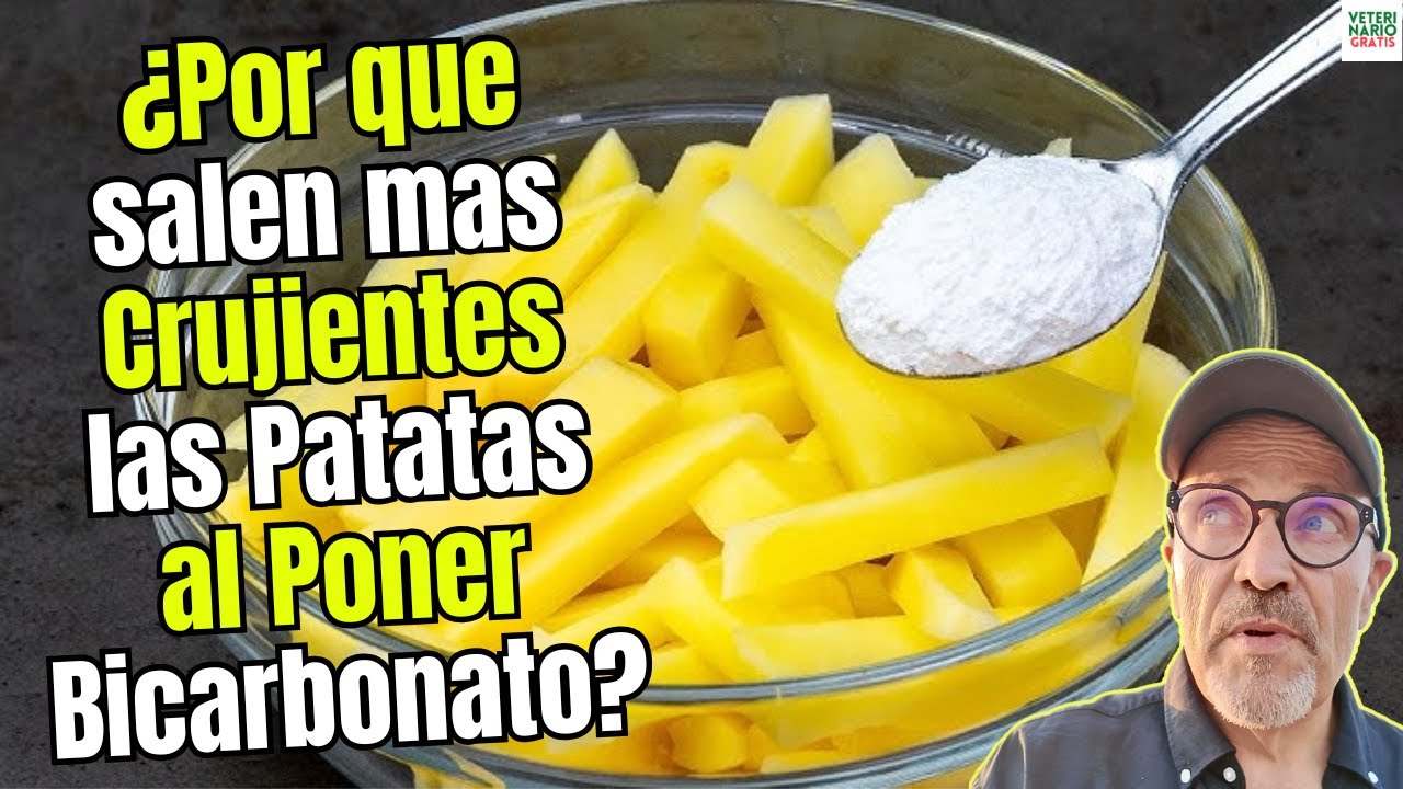 🥔🔥¿COMO HACER PATATAS FRITAS MAS CRUJIENTES CON EL TRUCO DEL BICARBONATO?🥔🔥