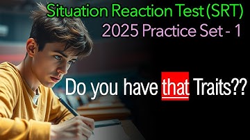 Situation Reaction Test (SRT) Practice Set 1 | Ultimate Guide for SSB Prep 2025 💂👮