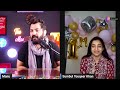 Biggboss16 sumbul in the studio  live with manupunjabi