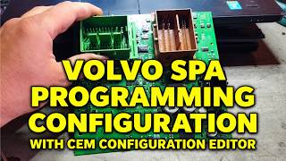Volvo SPA CEM Configuration Programming | SCL OFF with CEM Editor