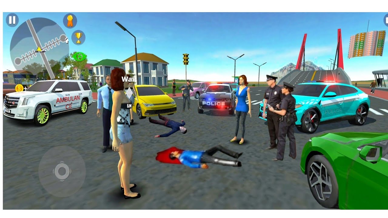 Accident In The Road Car Simulator 2 Android Gameplay YouTube