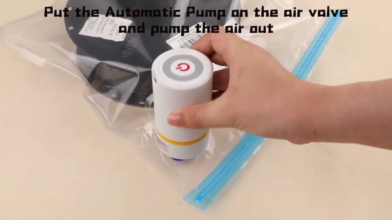 3D Printer Filament Vacuum Bag with USB Rechargeable Electric Air Pum