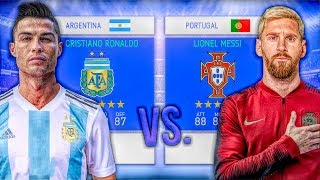Argentinian RONALDO vs. Portuguese MESSI - FIFA 19 Career Mode Experiment