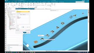 NX 2312 What's New in Design - Algorithmic Modelling Offset Region node