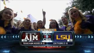 #12 Texas A&M at #22 LSU Week 13 2013 | Full Game 720p60fps