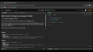 🚀🔥 Day 3 | JavaScript One-Liner Challenge! 🤯 Check If a String is an Acronym in Just 1 Line!