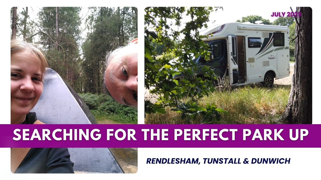 A weekend in Suffolk in our Motorhome | Looking for Free Overnight Parkups