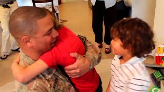 Compilation Soldier coming home  dad surprises son at camp