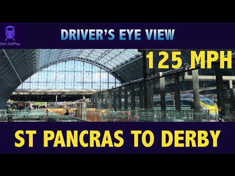 St Pancras to Derby - 125 mph!
