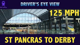 St Pancras to Derby  125 mph!