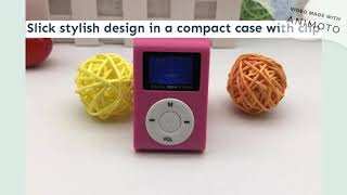 Portable mp3 player mini lcd screen ...