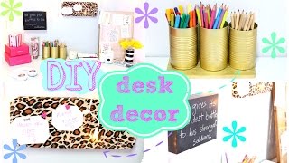 DIY Desk Organizer! Cute & Easy! 